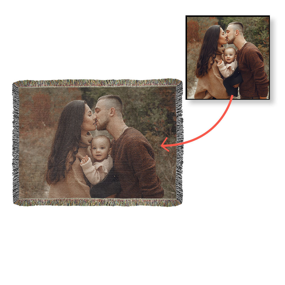 Hierloom Photo Woven Blanket