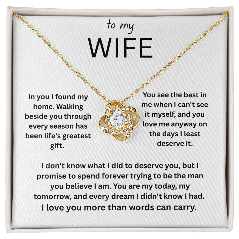 To My Wife | My Home