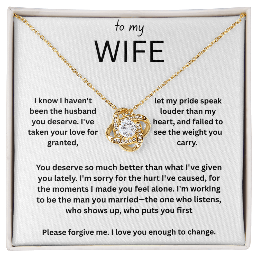 To My Wife | Forgive me