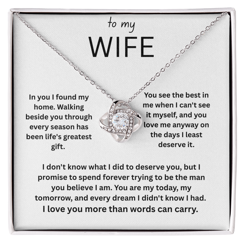 To My Wife | My Home