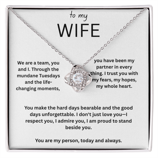 To My Wife | My Partner