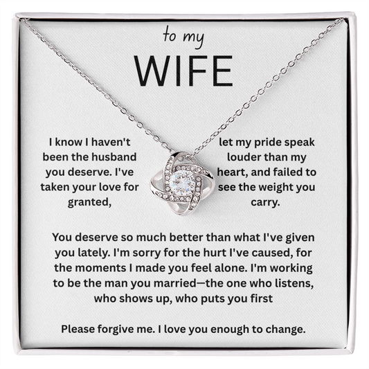 To My Wife | Forgive me