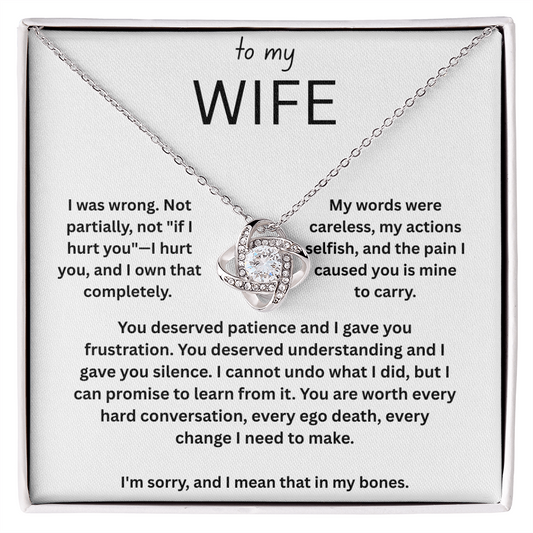 To My Wife | I'm Sorry