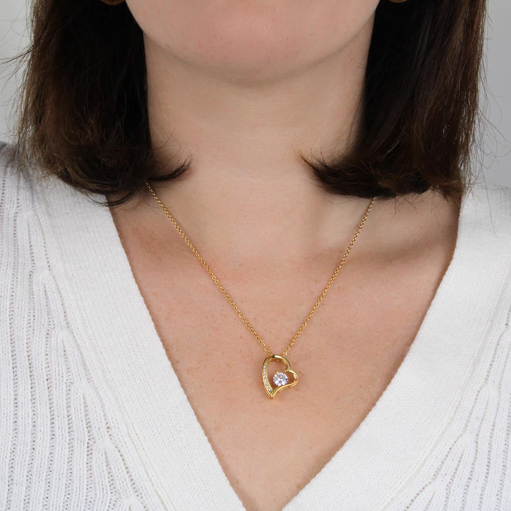 To My Wife – My Anchor | Forever Love Necklace Gift