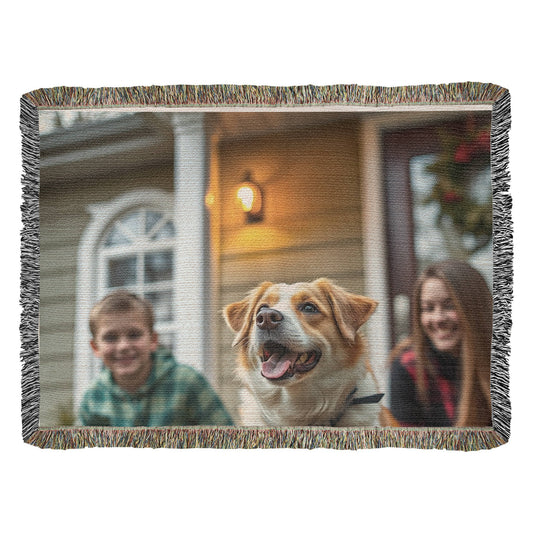 Hierloom Photo Woven Blanket